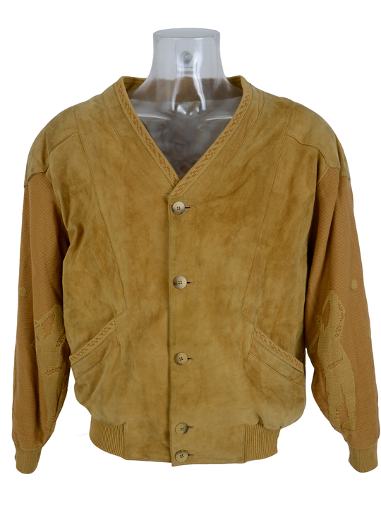 Wholesale Vintage Clothing Suede front cardigans